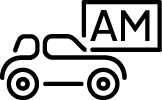 Pictogramme voiturette du permis AM